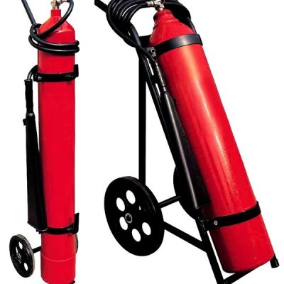 Trolley Mounted CO2 Fire Extinguisher